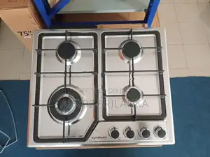 New Euromax 4Burner Gas Cooker Stainless steel