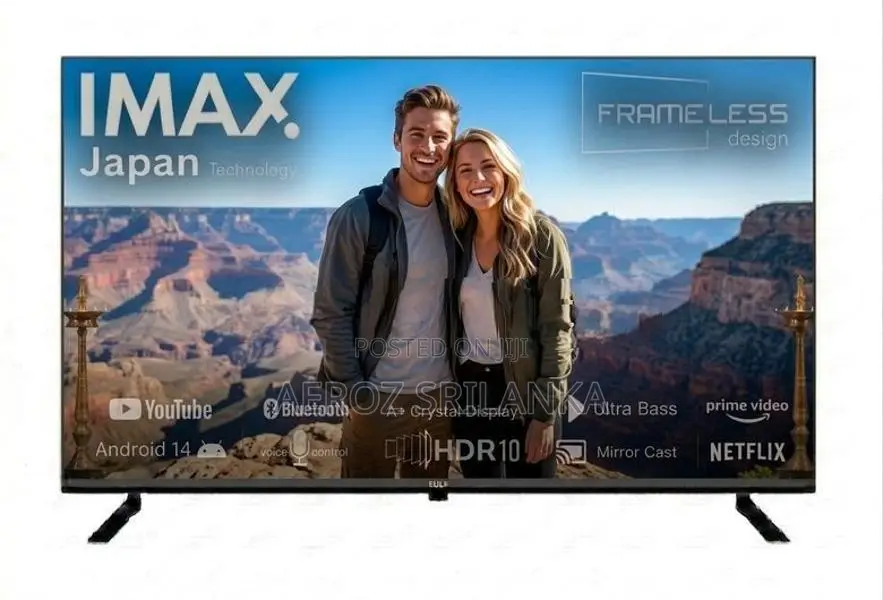 IMAX JAPAN 43″ 4K QLED SMART ANDROID 14 Tv