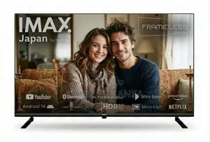 IMAX UHD 55'' Smart Frameless 4K Tv with Voice control