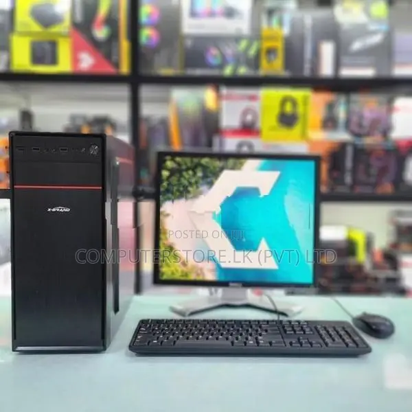 Intel Core I3 2ND Gen DDR3 8GB RAM 128GB SSD & 500 HDD FULL SET 19"