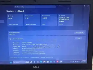 Dell Laptop i5 128 SSD