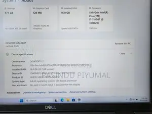 Intel Core I7 (11th Gen)