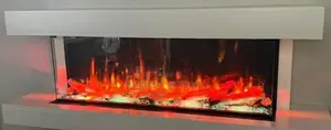 Electronic LED Fireplace Displays