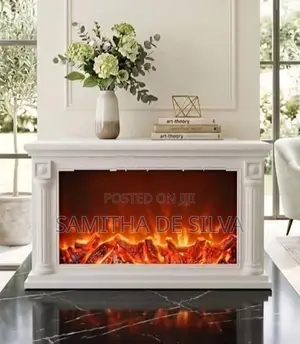 Electronic LED Fireplace Displays