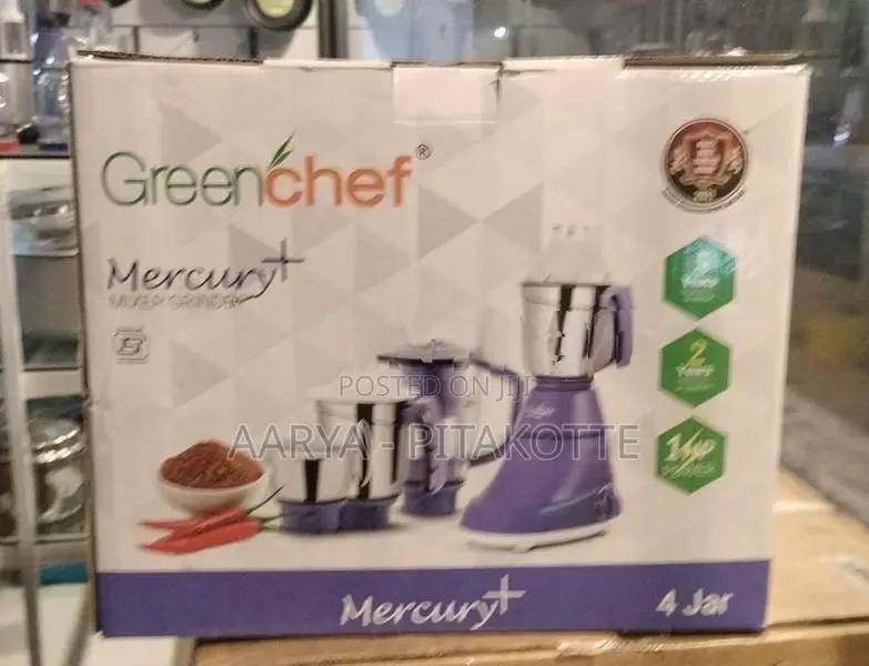 Green Chef Grinder 4jars