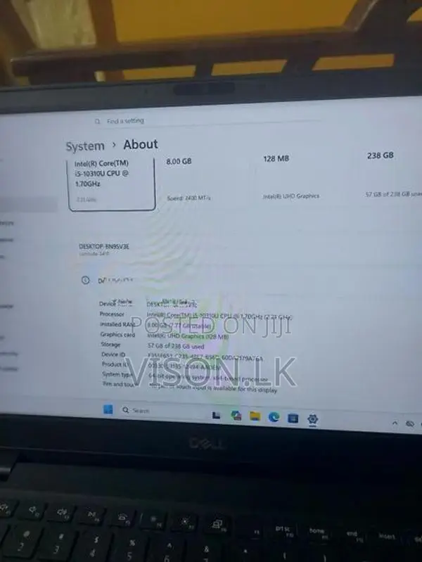 Dell Core I5 Laptop