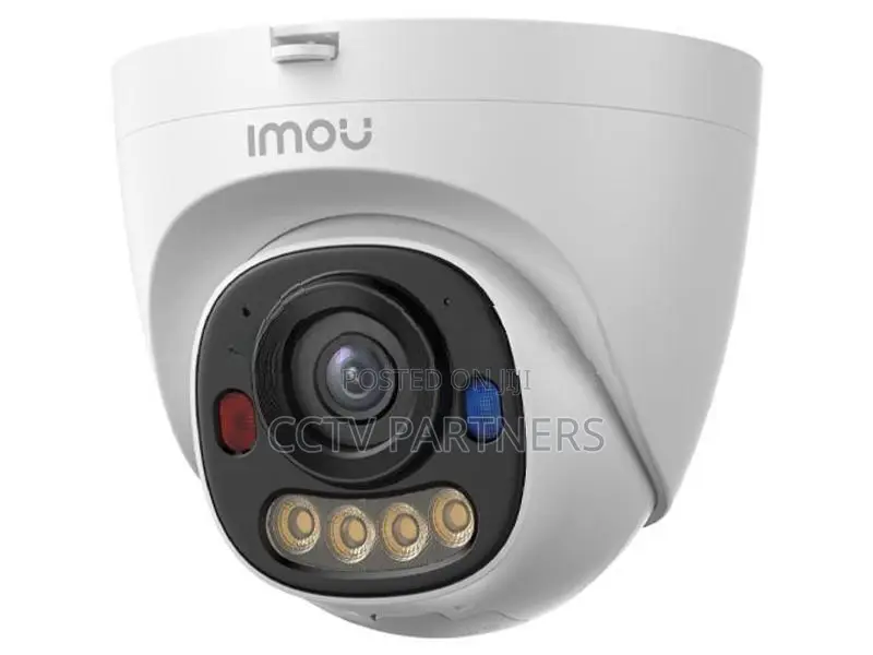 IMOU PoE 5MP Dome ColorVu Audi Siren Red and Blue CCTV Cam IPC-PS8D-5V