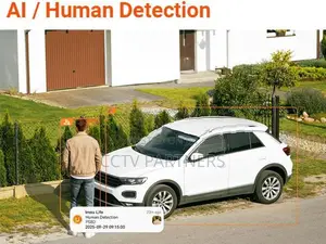 IMOU PoE 5MP Dome ColorVu Audi Siren Red and Blue CCTV Cam IPC-PS8D-5V