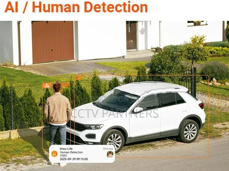 IMOU PoE 5MP Dome ColorVu Audi Siren Red and Blue CCTV Cam IPC-PS8D-5V