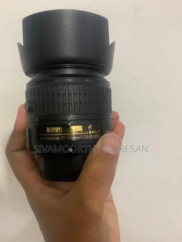 Nikon d5500 with Kit Lens 18-55