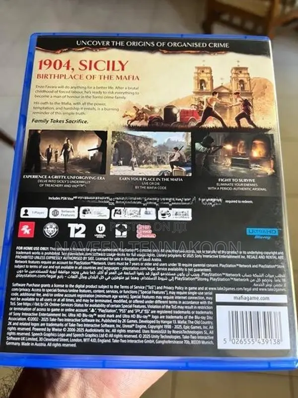 Mafia Old Country PS5