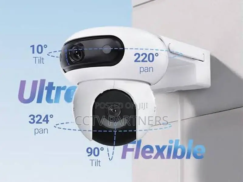 EZVIZ H90 Wi-Fi Dual Lens PTZ 2K+2K Two-Way Talk + Red & Blue Light CC