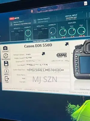 Canon 550D With 18-55 Mm Lens