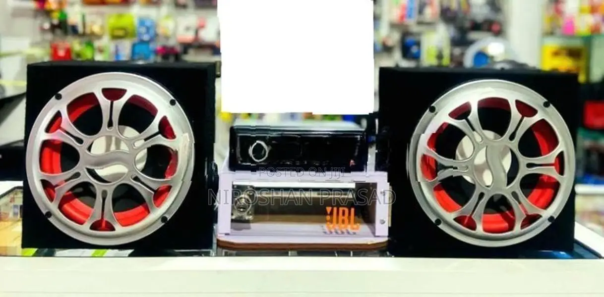 Sound System For TukTuk With Baffle - සහිත ශබ්ද පද්ධතිය