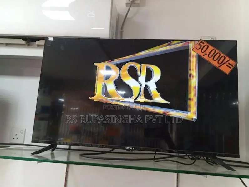 SINGER 40 LED TV W/REMOTE