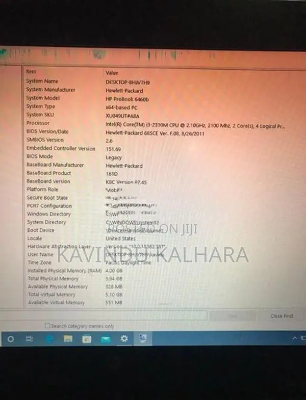 Hp ProBook 640b Core i3 Laptop 4GB RAM 320GB HDD |14" Disply