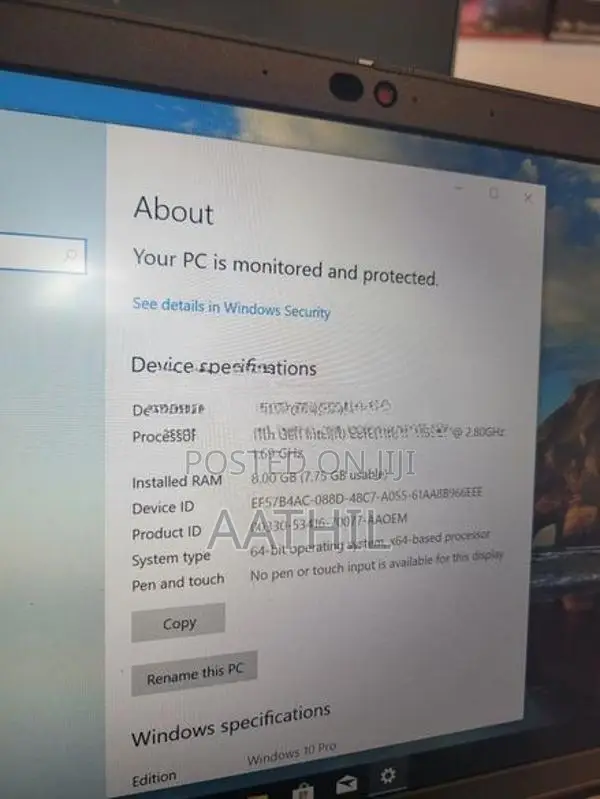 Dell Latitude i7 11th Gen Laptop