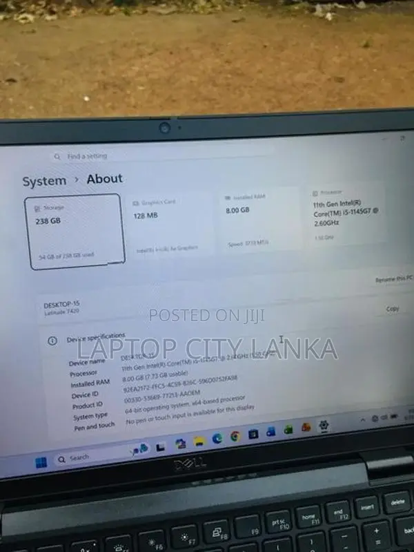 Dell Latitude 7420 i5 11th Gen Laptop