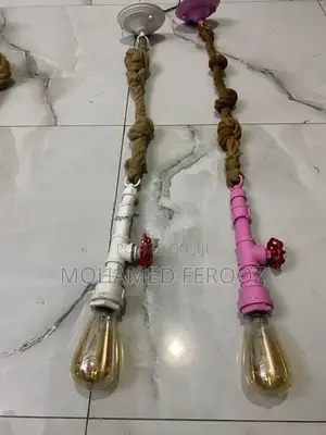 4-Piece Handmade Rope Pendant Light Set