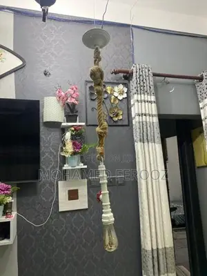 4-Piece Handmade Rope Pendant Light Set