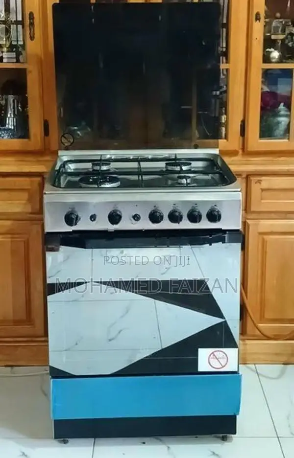 4 Burner Gas Stove with Oven