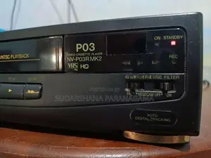 National NVP03R VHS Player - Working