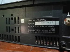 Panasonic NVJ22 VHS Player - Parts Or Repair