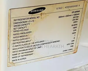 Two Door Samsung Refrigerator