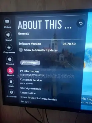 LG Smart Tv In Very Working Conditions.... Picture Colit
