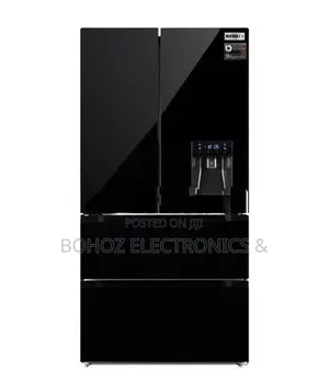 Ignis 600L Digital Inverter Glass Refrigerator with Water Dispenser