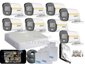 Hikvision 1,080P ColorVu Gold-Line WDR Turbo HD CCTV 8 Camera Packages