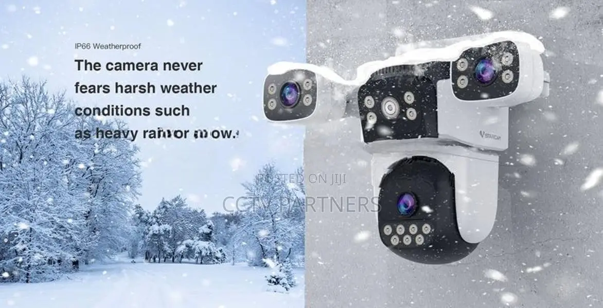 3MP 3 Lens Wifi AI function Human tracking Vstarcam CS621SR CCTV Camer