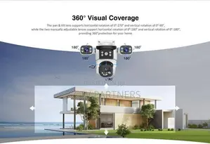 3MP 3 Lens Wifi AI function Human tracking Vstarcam CS621SR CCTV Camer