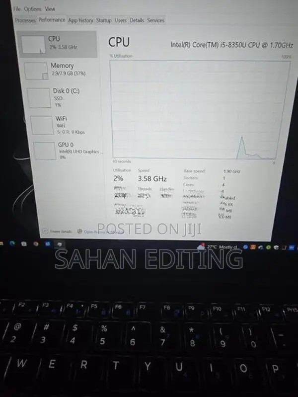Dell Latitude Core i5 8th Gen 8GB RAM 256GB SSD
