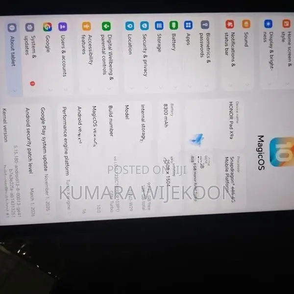 Honor Tablet