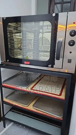 Oven With Stand Trays
