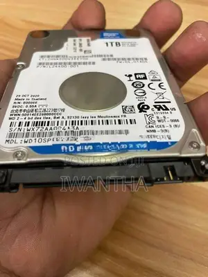 WD 1TB SLIM HARD DISK