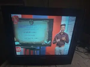 21CRT TV