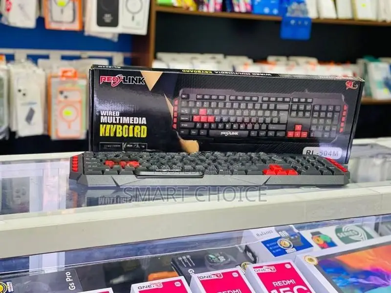 RedLink RL504M Wired Multimedia Keyboard