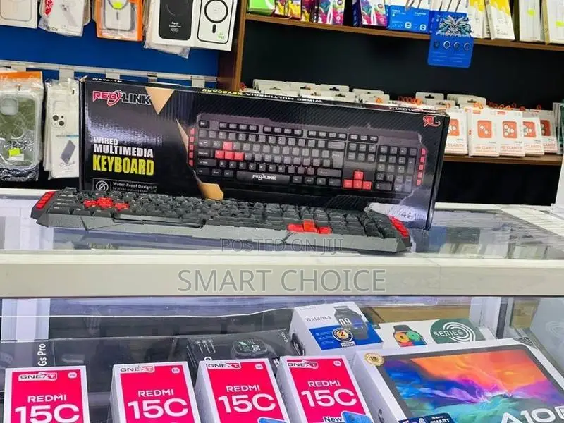RedLink RL504M Wired Multimedia Keyboard