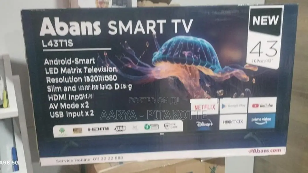 Abans 43" Smart Tv ( Android)