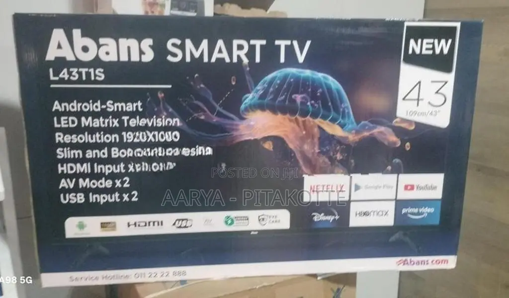 Abans 43" Smart Tv ( Android)