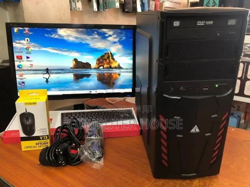CORE i5 6TH, 8gb RAM, 19’’ Wide Monitor Full Set Desktop Cpu Computer