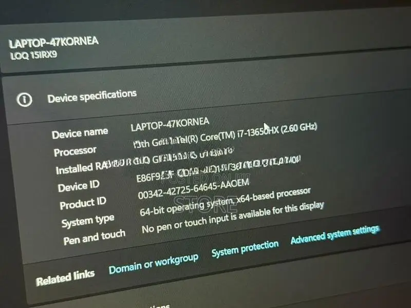 Lenovo LOQ 15IRX9 Gaming Laptop