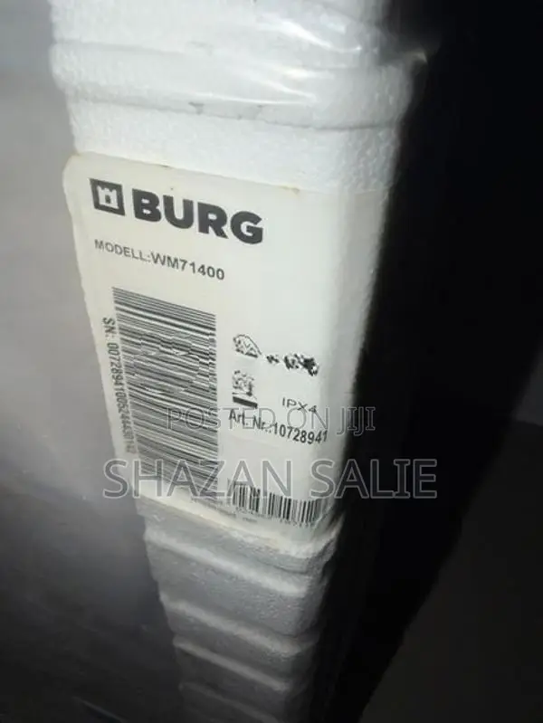 BURG Front-Load Washing Machine