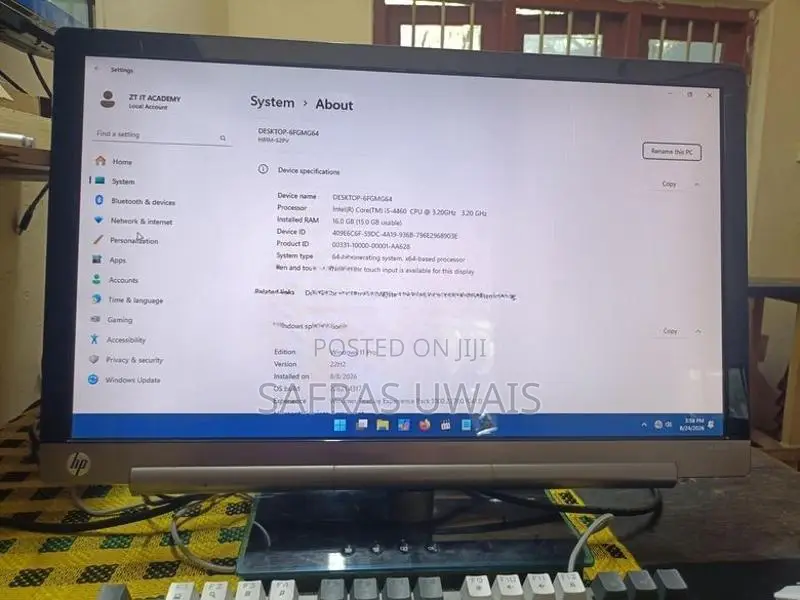 Intel core i 5 4th gen 3.20 Ghz