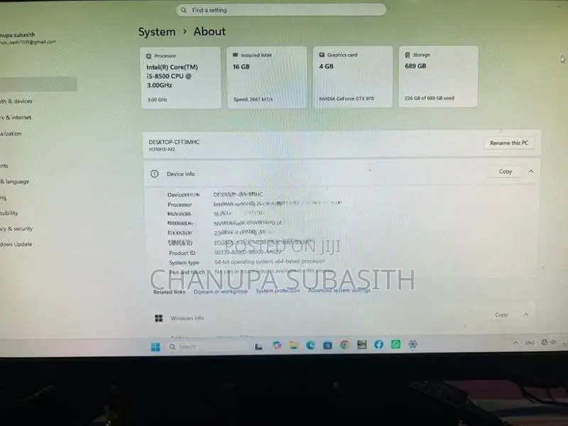 Gaming PC / Desktop එකක් විකිණීමට
