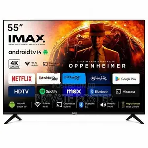 IMAX 55 JAPAN 4K UHD Smart Android 14 LED TV +Smart Remote