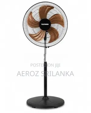 New Telefunken 18'' Heavy Duty Aluminium Blade Stand fan _ Germany