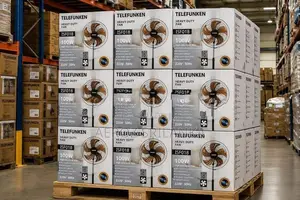 New Telefunken 18'' Heavy Duty Aluminium Blade Stand fan _ Germany